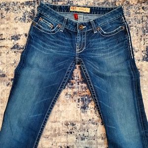 BKE Stella jeans size 26 inseam 31.5 like new